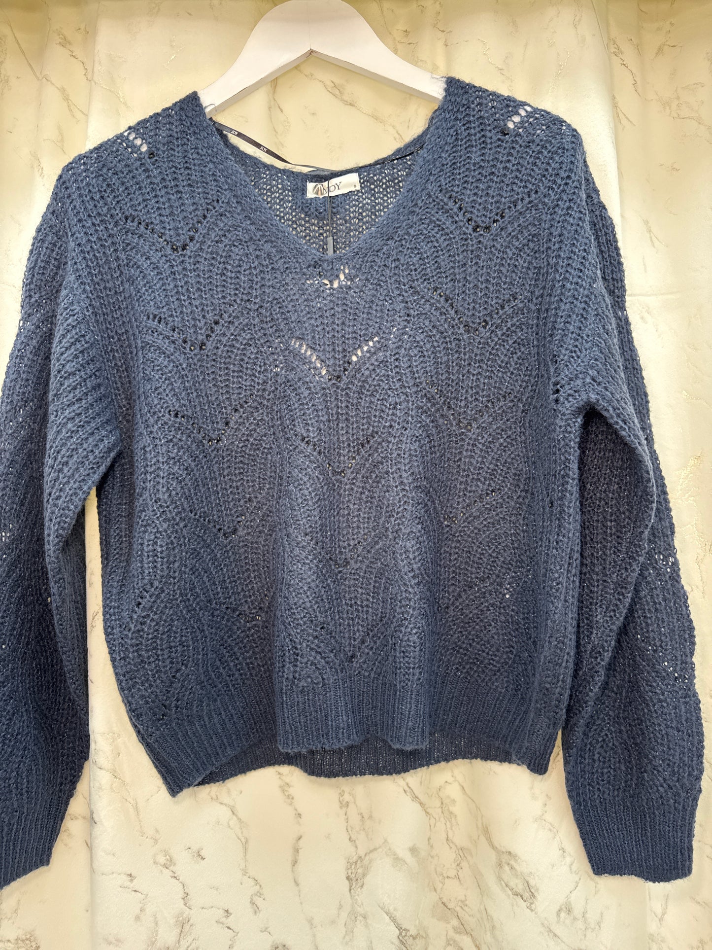 Pull fines mailles