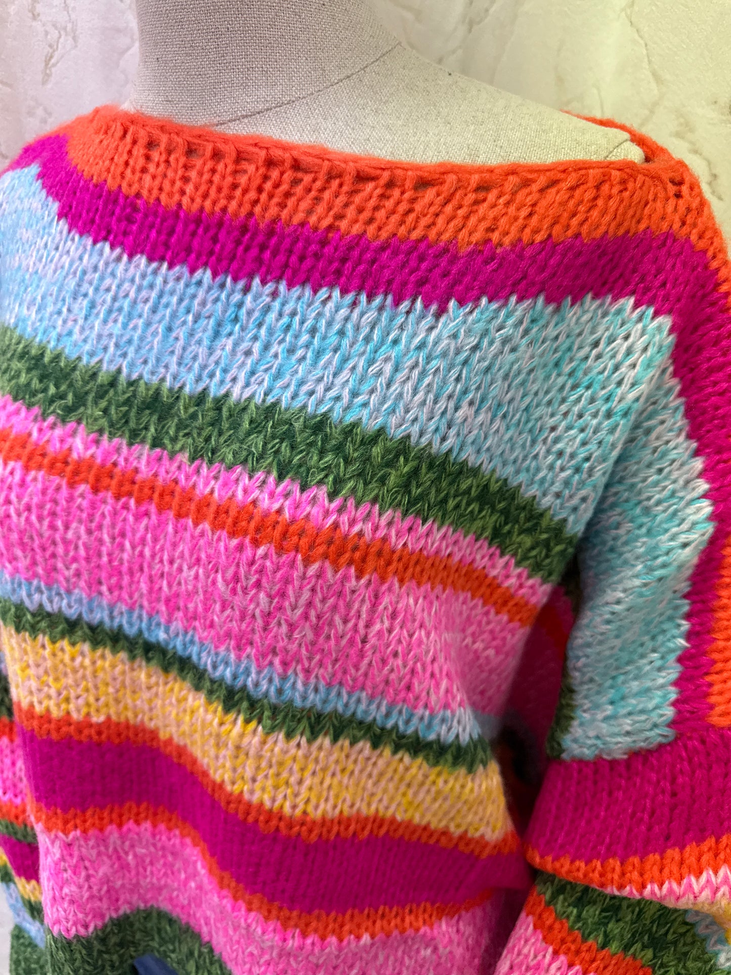 Pull multicolore