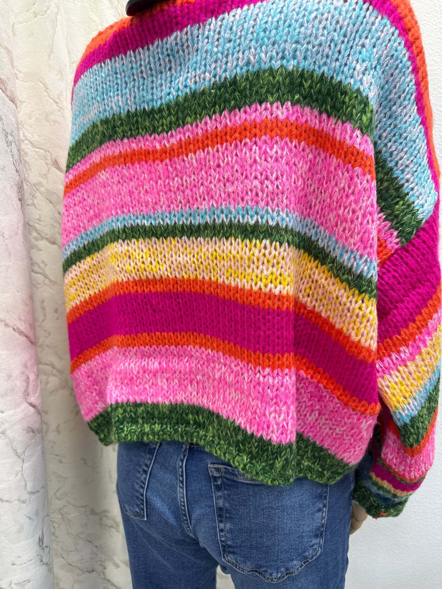 Pull multicolore