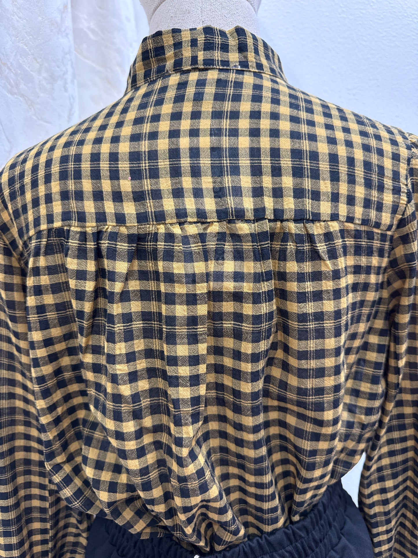 Blouse à carreaux