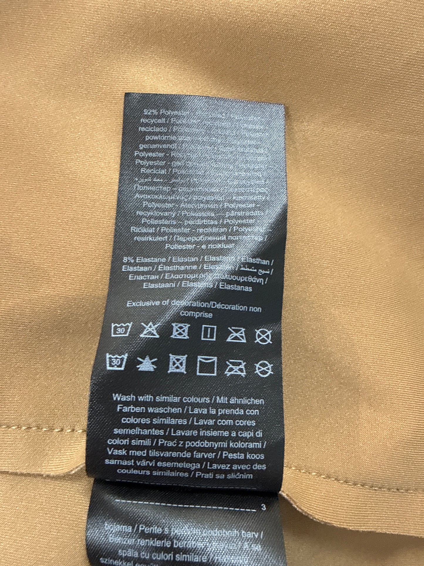 Veste mi-longue suédine